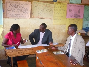Multi-stakeholder learning platform in Uganda visits primary school 